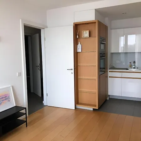 V Eurovea S Uzasnym Vyhladom Na Dunaj Apartmán